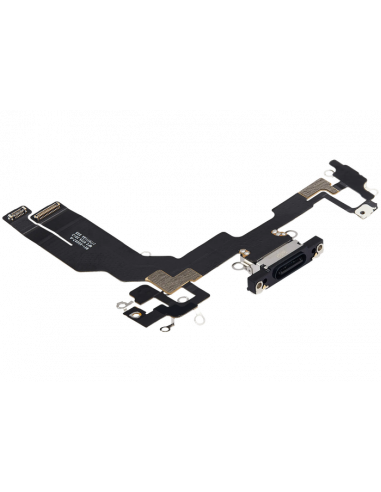 Flex de Carga micrófono iPhone 16e (Negro) (Original)